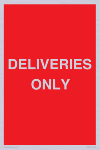 DELIVERIES ONLY